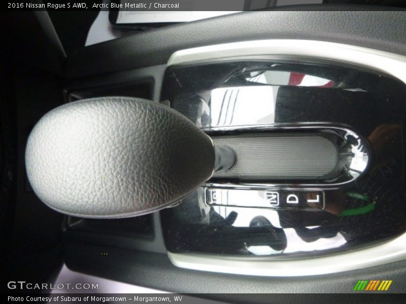 Arctic Blue Metallic / Charcoal 2016 Nissan Rogue S AWD