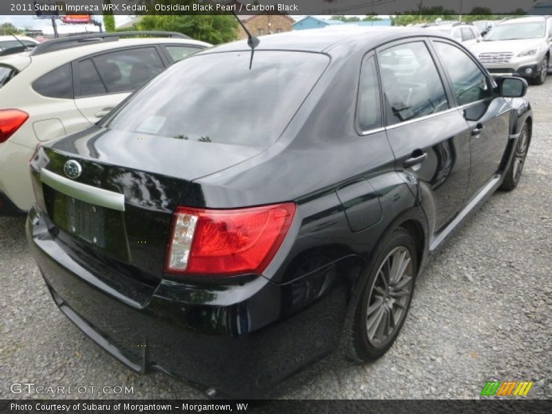 Obsidian Black Pearl / Carbon Black 2011 Subaru Impreza WRX Sedan