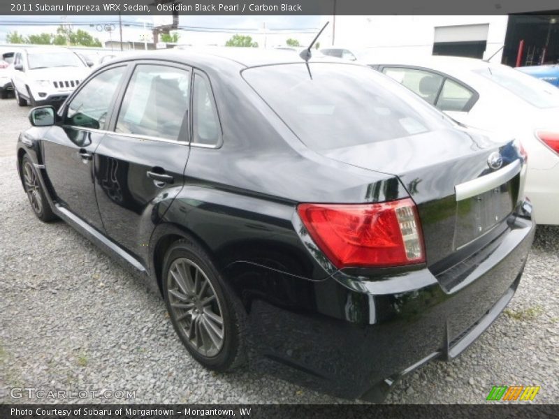 Obsidian Black Pearl / Carbon Black 2011 Subaru Impreza WRX Sedan