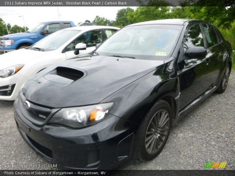 Obsidian Black Pearl / Carbon Black 2011 Subaru Impreza WRX Sedan