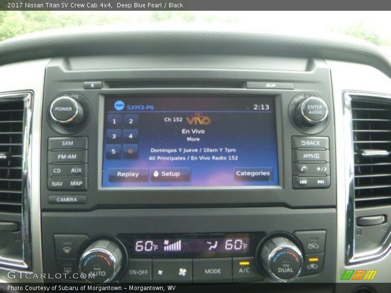 Controls of 2017 Titan SV Crew Cab 4x4