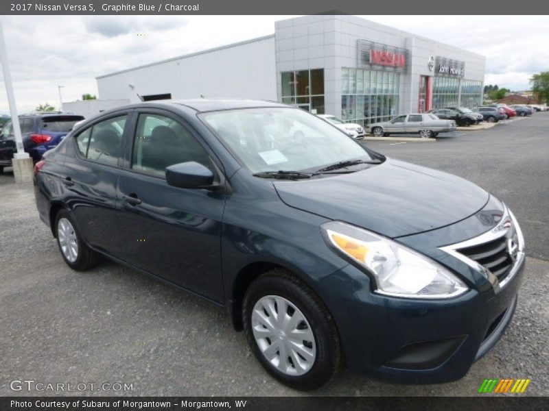 Graphite Blue / Charcoal 2017 Nissan Versa S