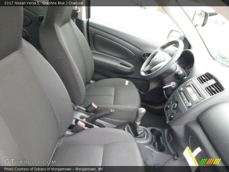 Graphite Blue / Charcoal 2017 Nissan Versa S