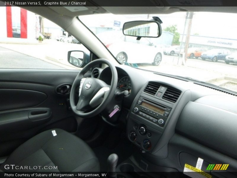 Graphite Blue / Charcoal 2017 Nissan Versa S