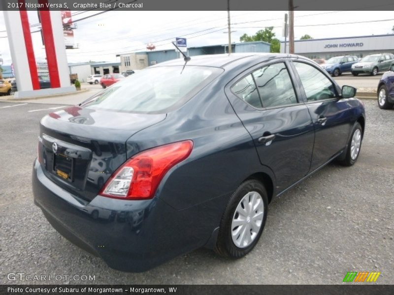 Graphite Blue / Charcoal 2017 Nissan Versa S