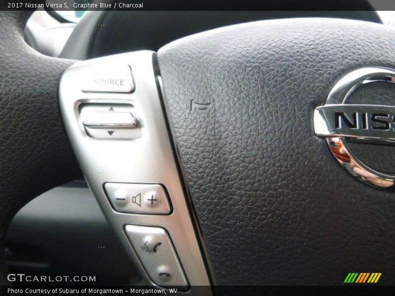 Graphite Blue / Charcoal 2017 Nissan Versa S