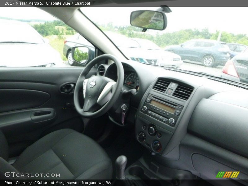 Graphite Blue / Charcoal 2017 Nissan Versa S