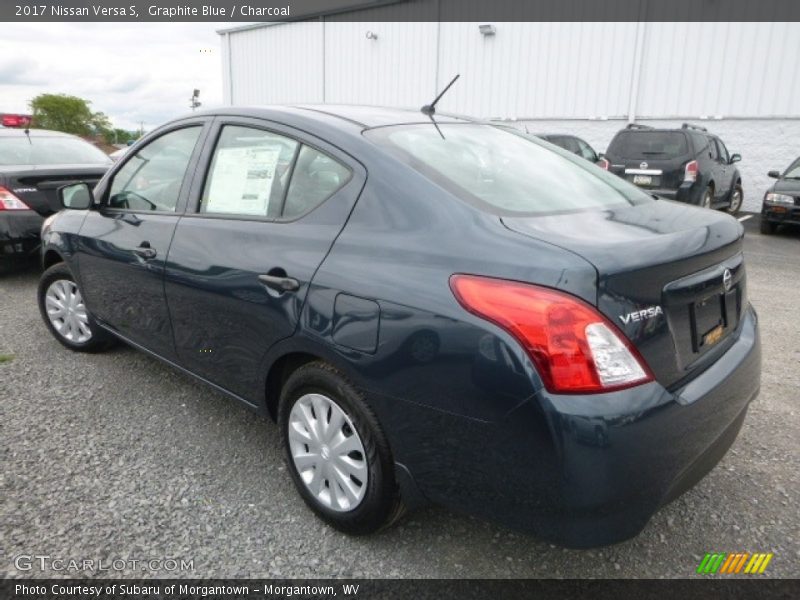 Graphite Blue / Charcoal 2017 Nissan Versa S