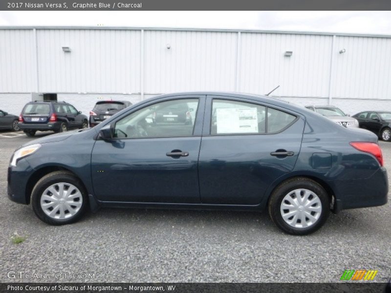 Graphite Blue / Charcoal 2017 Nissan Versa S