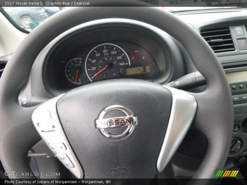 Graphite Blue / Charcoal 2017 Nissan Versa S