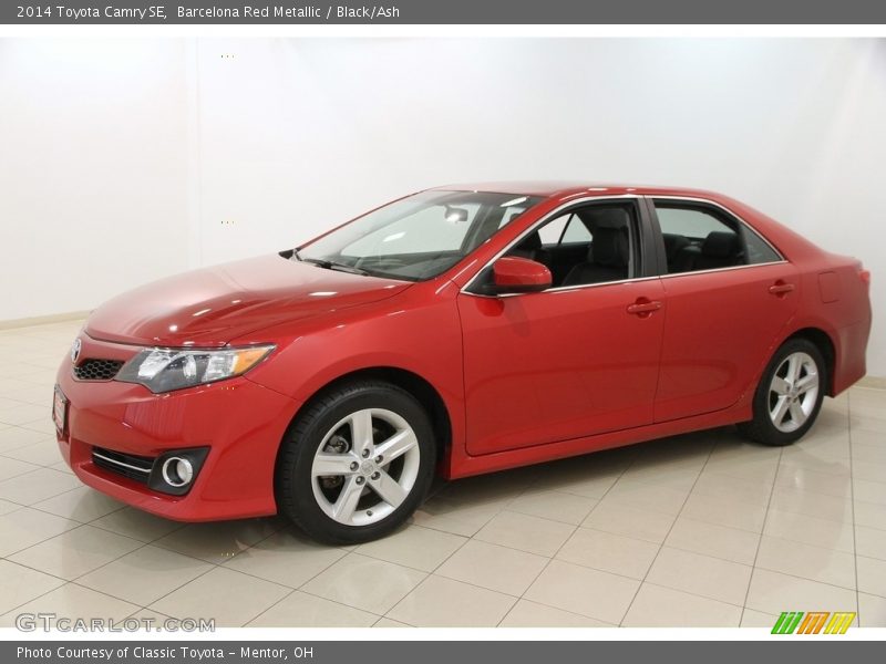 Barcelona Red Metallic / Black/Ash 2014 Toyota Camry SE