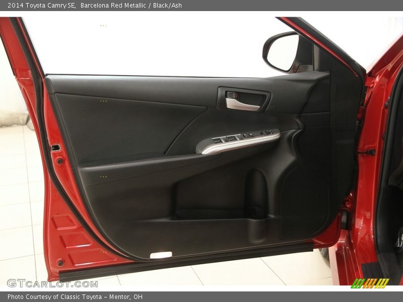 Barcelona Red Metallic / Black/Ash 2014 Toyota Camry SE