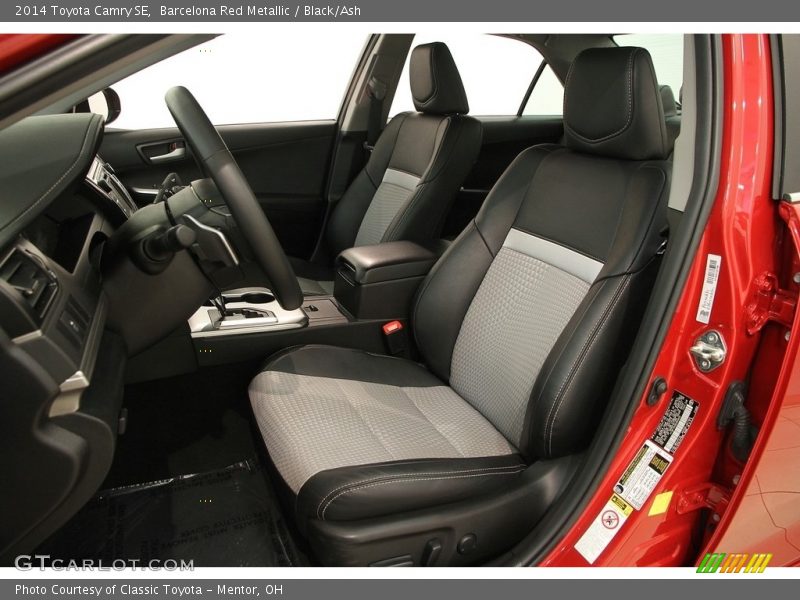 Barcelona Red Metallic / Black/Ash 2014 Toyota Camry SE
