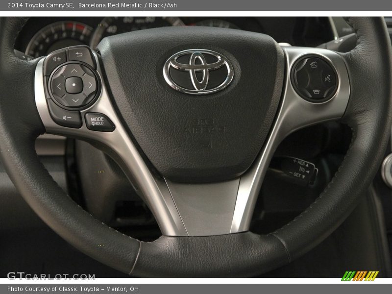 Barcelona Red Metallic / Black/Ash 2014 Toyota Camry SE
