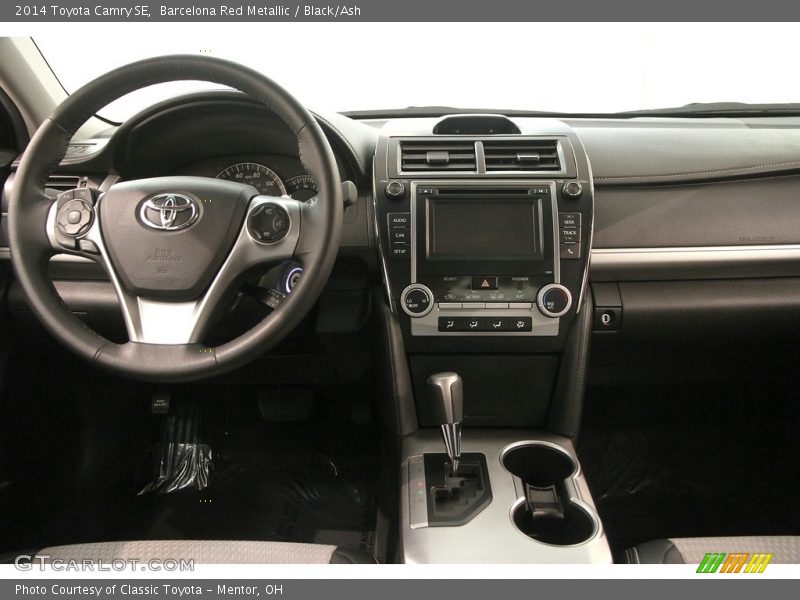 Barcelona Red Metallic / Black/Ash 2014 Toyota Camry SE