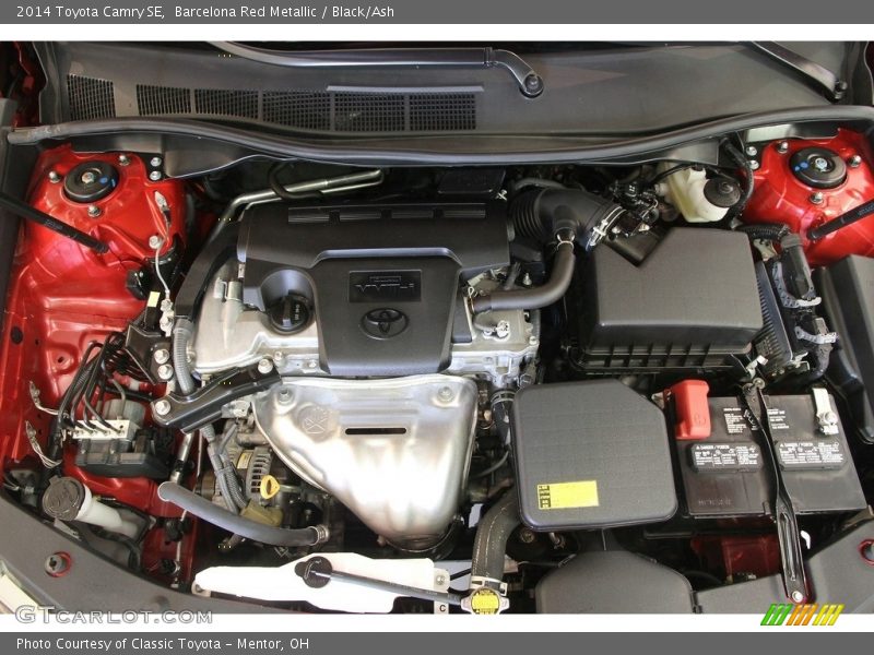 Barcelona Red Metallic / Black/Ash 2014 Toyota Camry SE