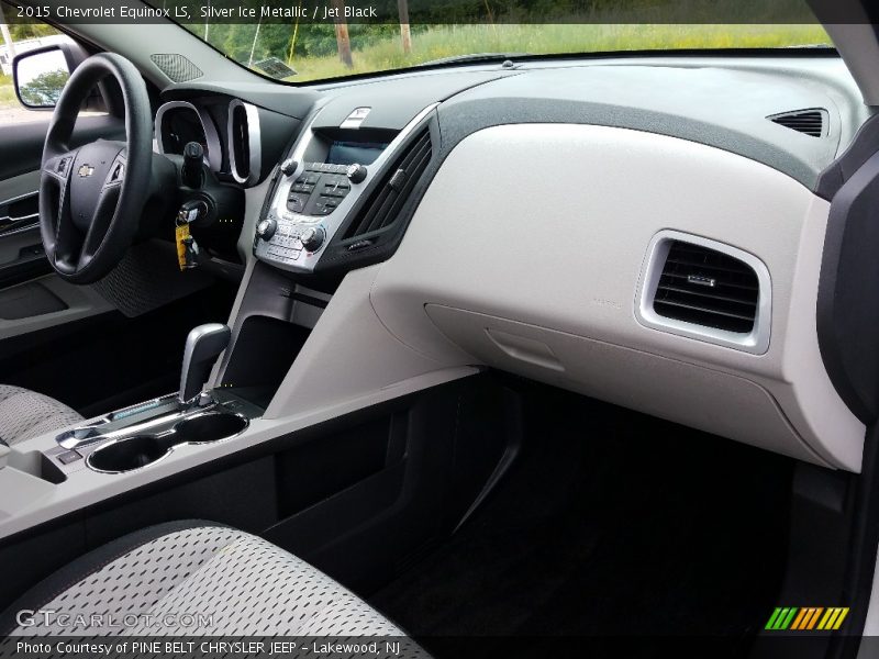 Silver Ice Metallic / Jet Black 2015 Chevrolet Equinox LS