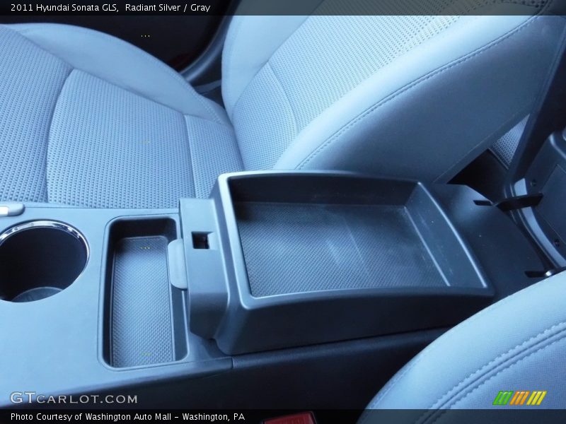 Radiant Silver / Gray 2011 Hyundai Sonata GLS