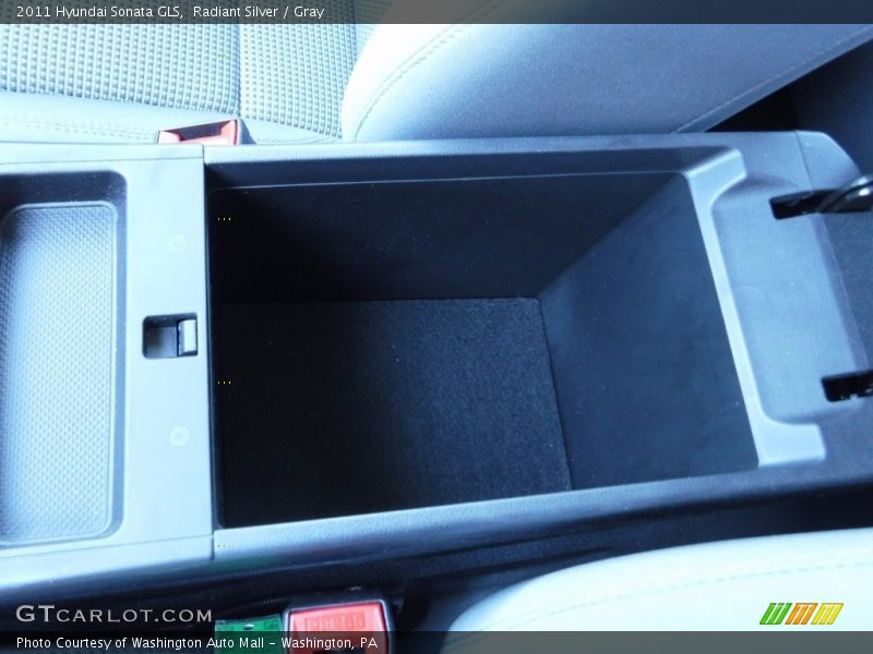 Radiant Silver / Gray 2011 Hyundai Sonata GLS