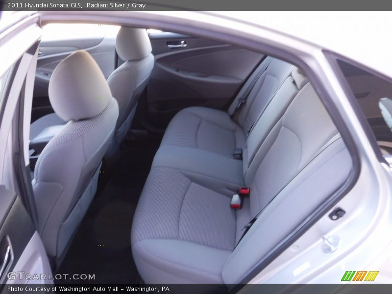 Radiant Silver / Gray 2011 Hyundai Sonata GLS