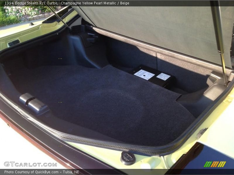 Champagne Yellow Pearl Metallic / Beige 1994 Dodge Stealth R/T Turbo
