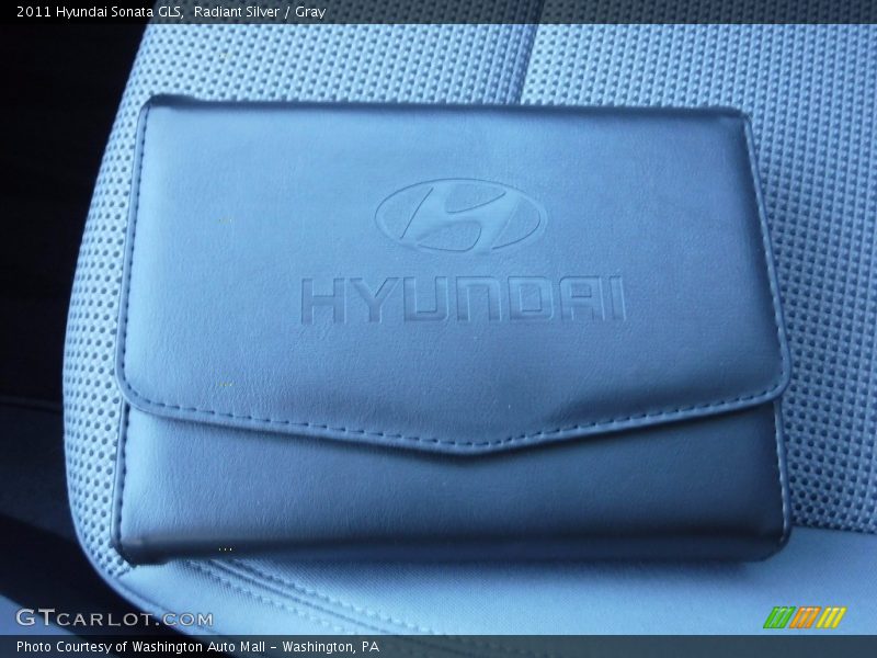 Radiant Silver / Gray 2011 Hyundai Sonata GLS