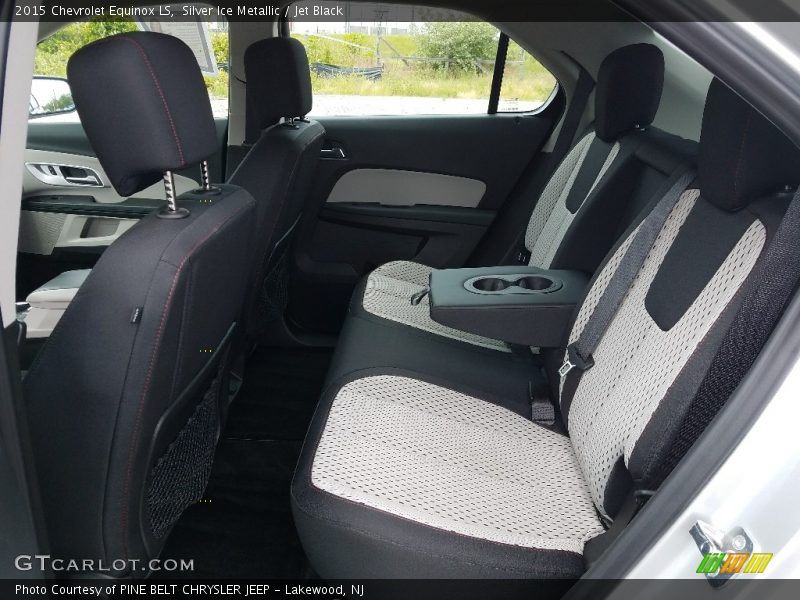 Silver Ice Metallic / Jet Black 2015 Chevrolet Equinox LS