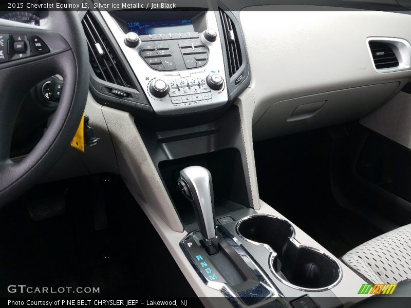 Silver Ice Metallic / Jet Black 2015 Chevrolet Equinox LS