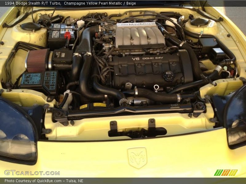  1994 Stealth R/T Turbo Engine - 3.0 Liter Twin-Turbocharged DOHC 24-Valve V6