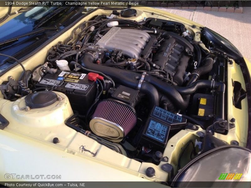 Champagne Yellow Pearl Metallic / Beige 1994 Dodge Stealth R/T Turbo
