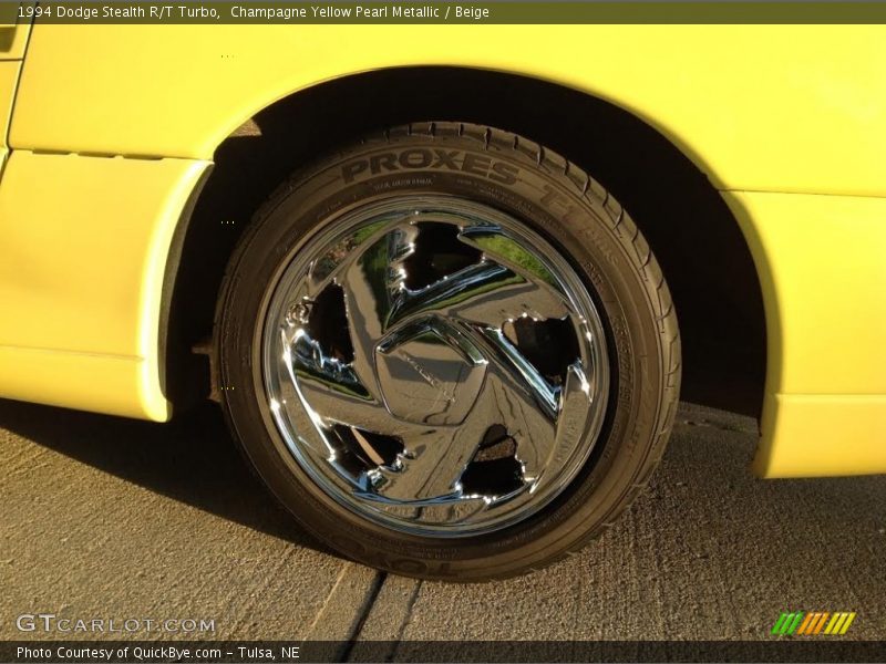 Champagne Yellow Pearl Metallic / Beige 1994 Dodge Stealth R/T Turbo