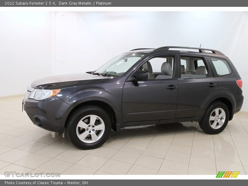Front 3/4 View of 2012 Forester 2.5 X