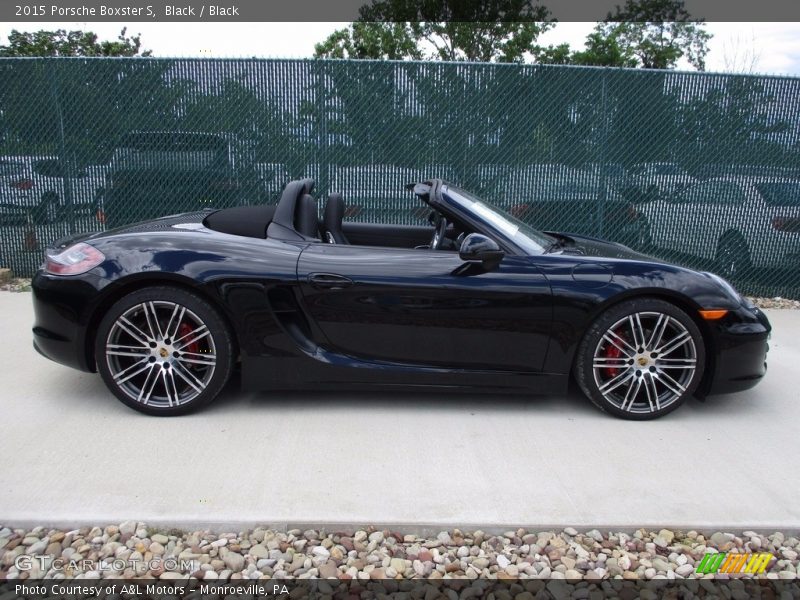 Black / Black 2015 Porsche Boxster S