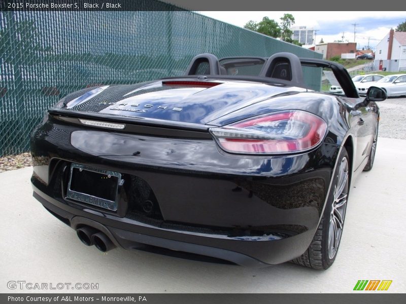 Black / Black 2015 Porsche Boxster S