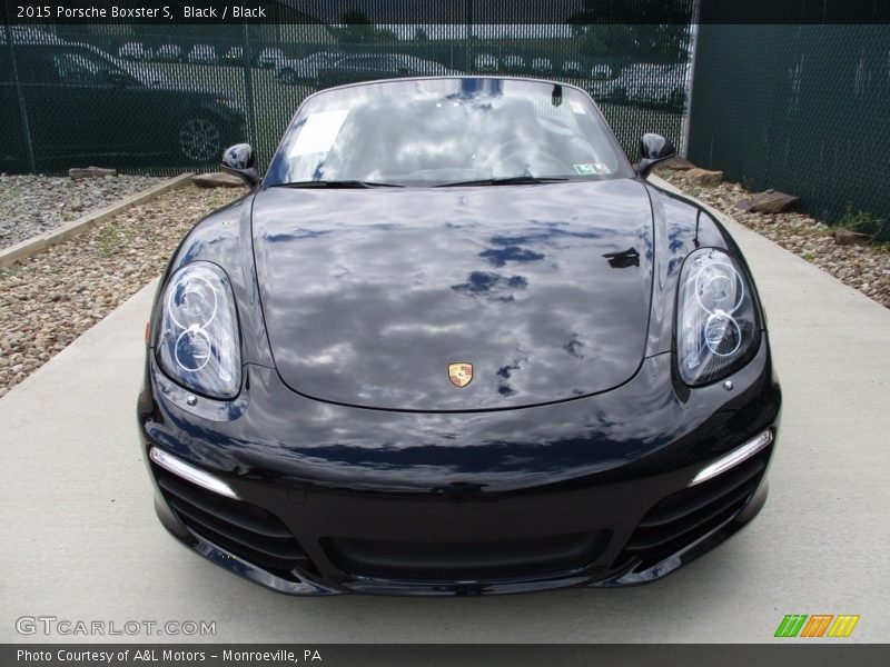 Black / Black 2015 Porsche Boxster S