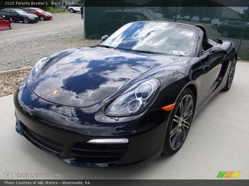 Black / Black 2015 Porsche Boxster S