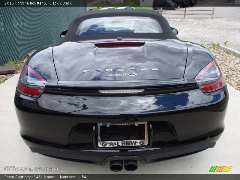 Black / Black 2015 Porsche Boxster S