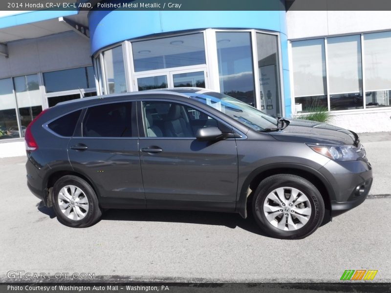 Polished Metal Metallic / Gray 2014 Honda CR-V EX-L AWD