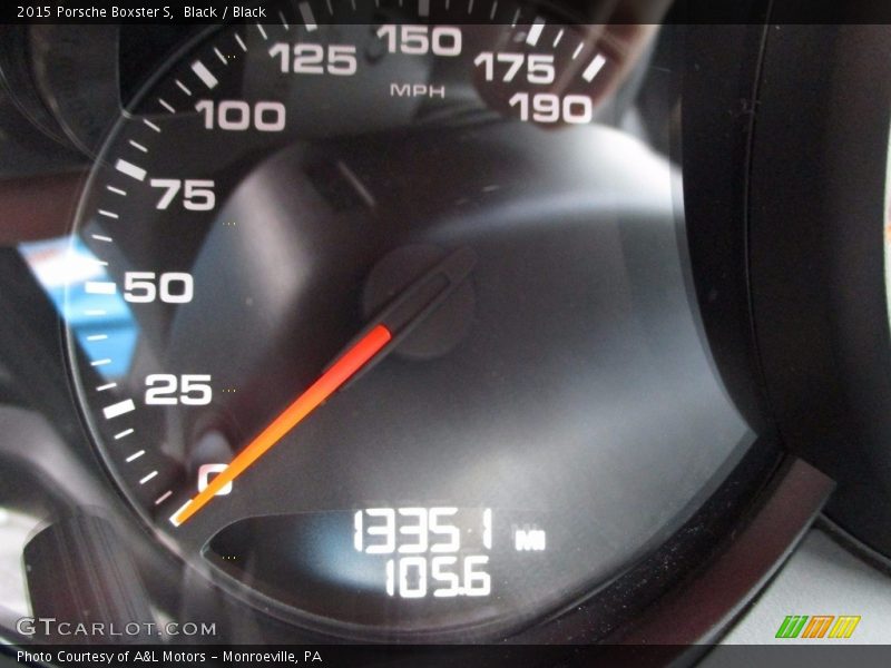 Black / Black 2015 Porsche Boxster S