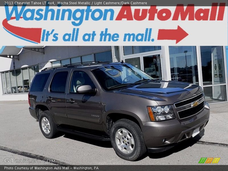 Mocha Steel Metallic / Light Cashmere/Dark Cashmere 2013 Chevrolet Tahoe LT 4x4