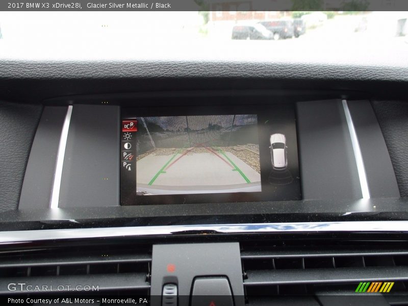 Glacier Silver Metallic / Black 2017 BMW X3 xDrive28i