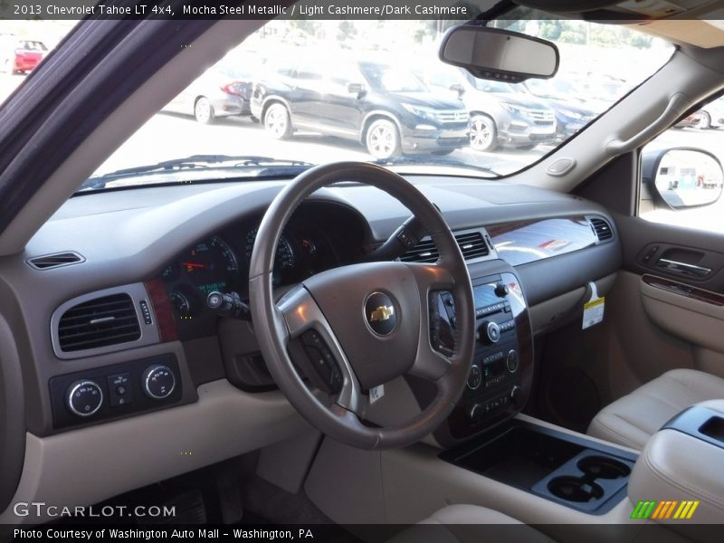 Mocha Steel Metallic / Light Cashmere/Dark Cashmere 2013 Chevrolet Tahoe LT 4x4