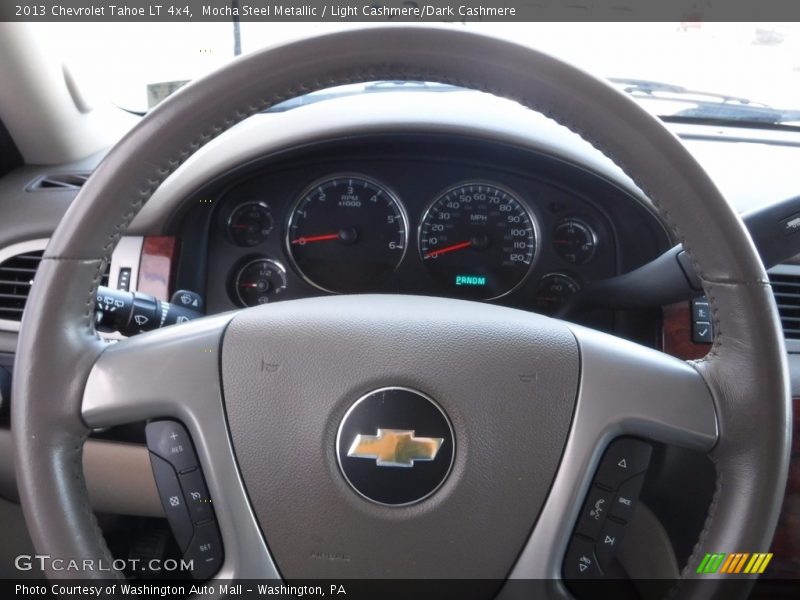 Mocha Steel Metallic / Light Cashmere/Dark Cashmere 2013 Chevrolet Tahoe LT 4x4