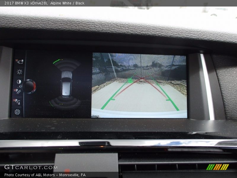 Alpine White / Black 2017 BMW X3 xDrive28i