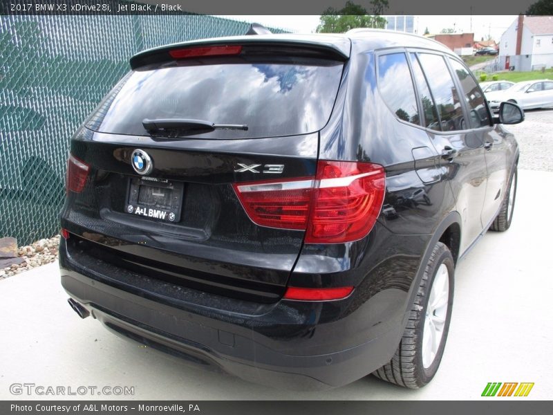 Jet Black / Black 2017 BMW X3 xDrive28i