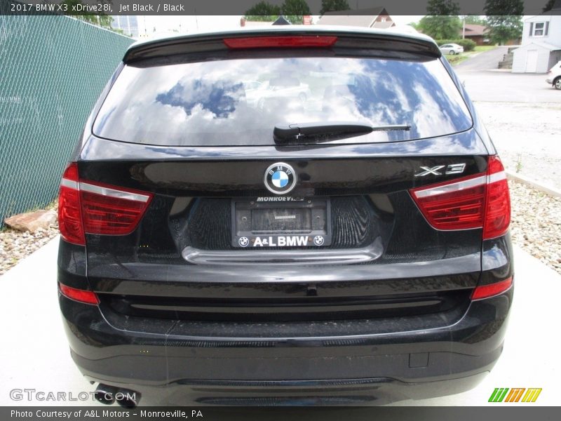Jet Black / Black 2017 BMW X3 xDrive28i