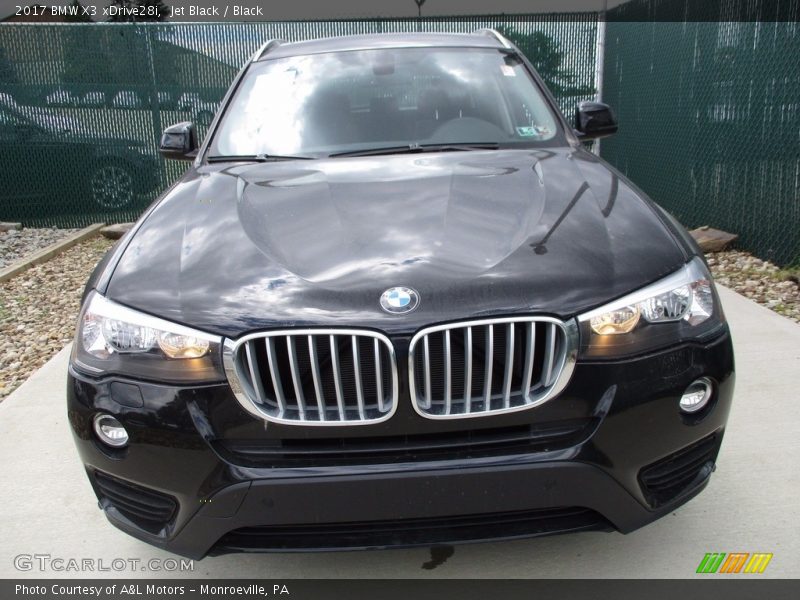 Jet Black / Black 2017 BMW X3 xDrive28i
