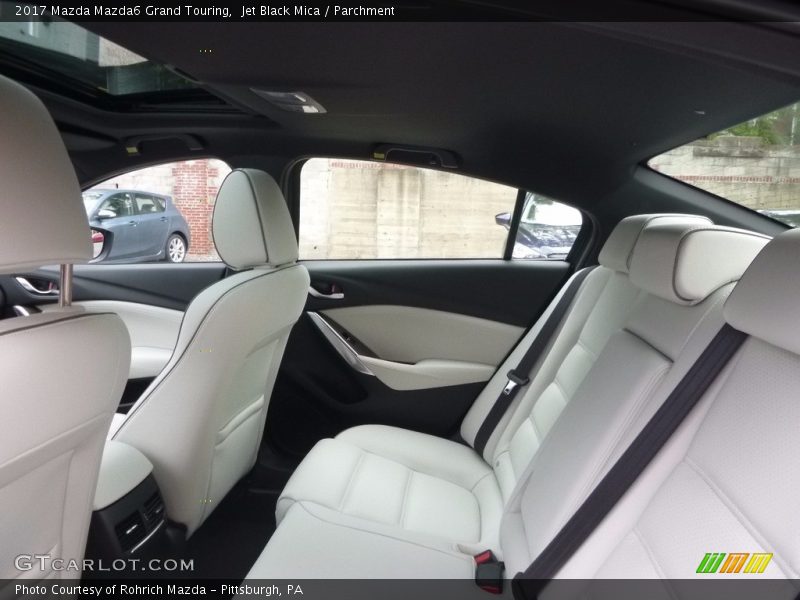 Jet Black Mica / Parchment 2017 Mazda Mazda6 Grand Touring