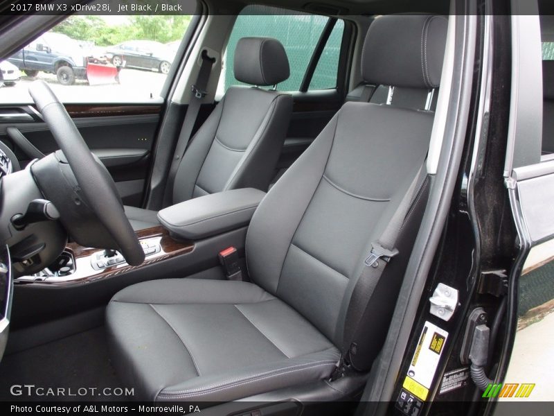 Jet Black / Black 2017 BMW X3 xDrive28i