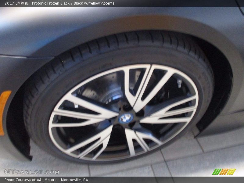 Protonic Frozen Black / Black w/Yellow Accents 2017 BMW i8